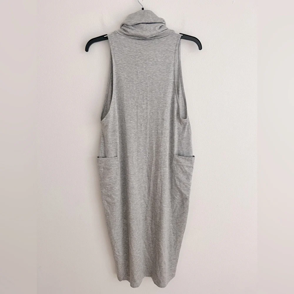 Eileen Fisher Stretch Tencel Lyocell Knit Jumper Midi Sleeveless Dress Size XXS - Picture 5 of 9